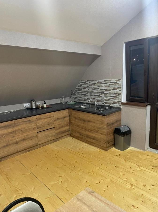 Aldema Hotel Kazbegi Bagian luar foto